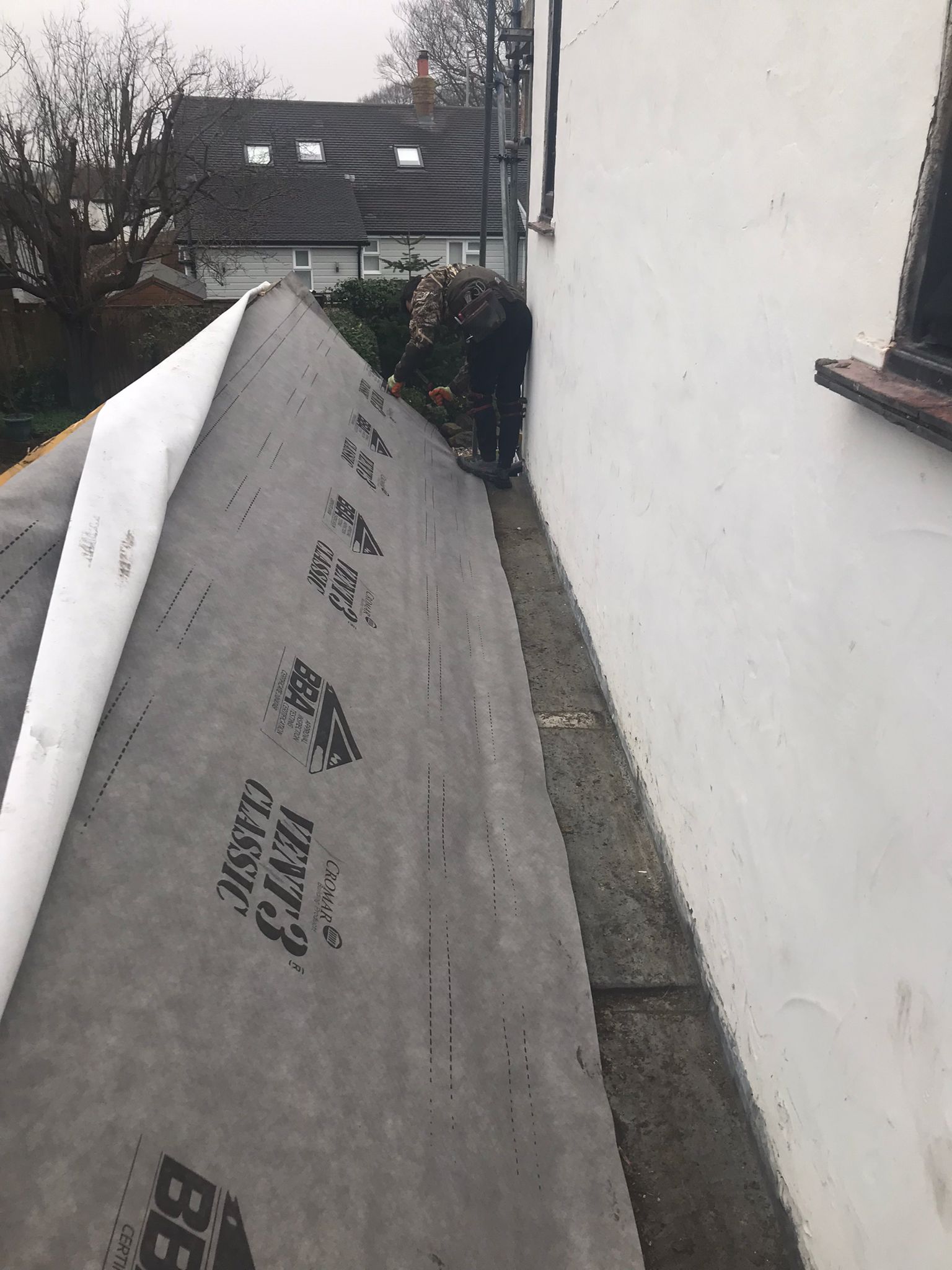 New roof installed in Lodnon