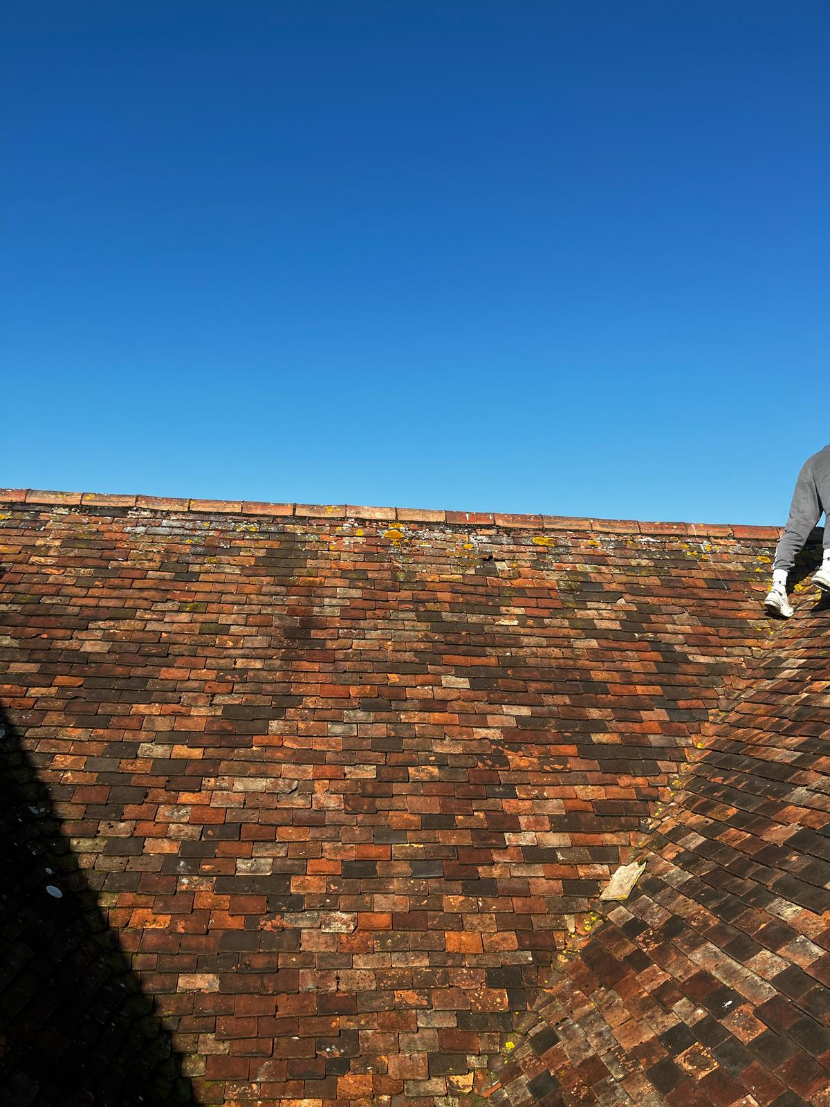 Roof being repaired in Deal
